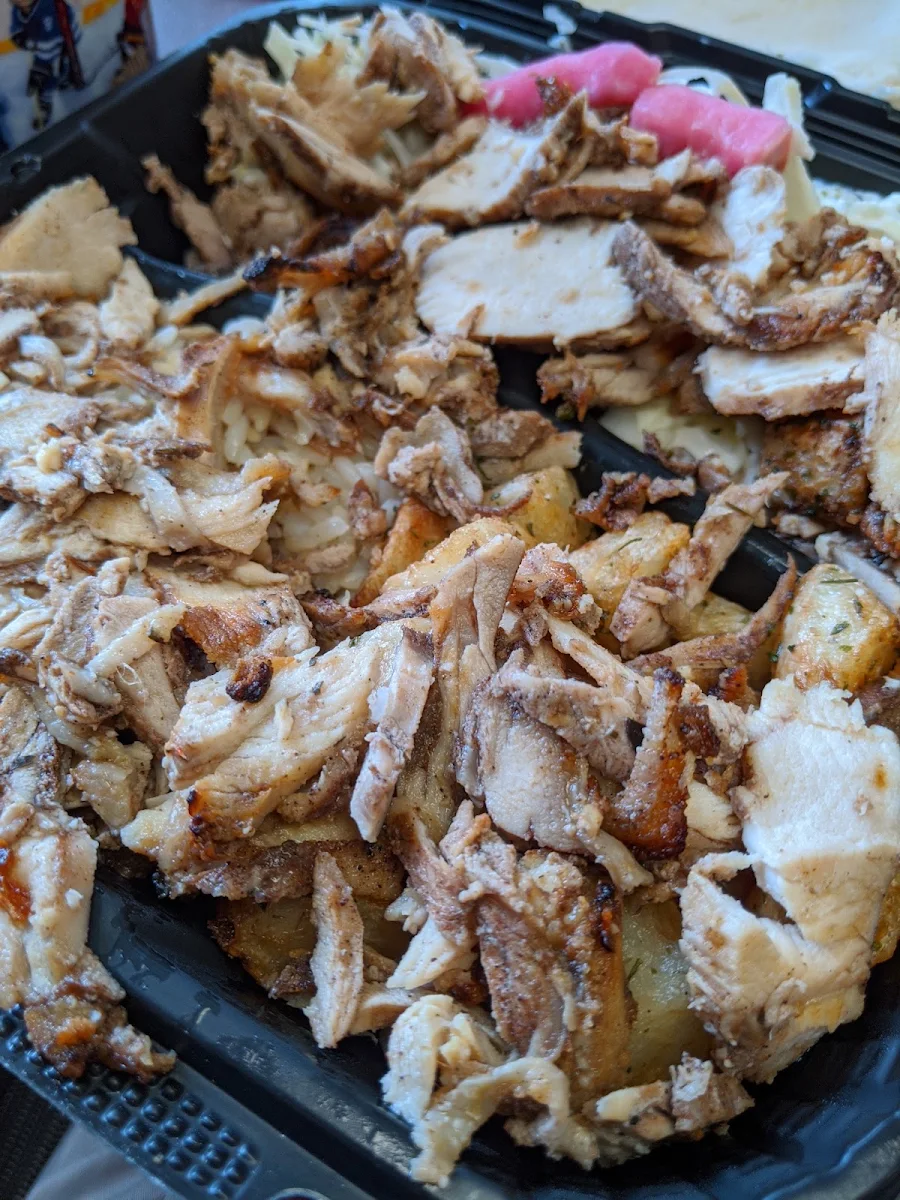 Chicken Shish Taouk Plate