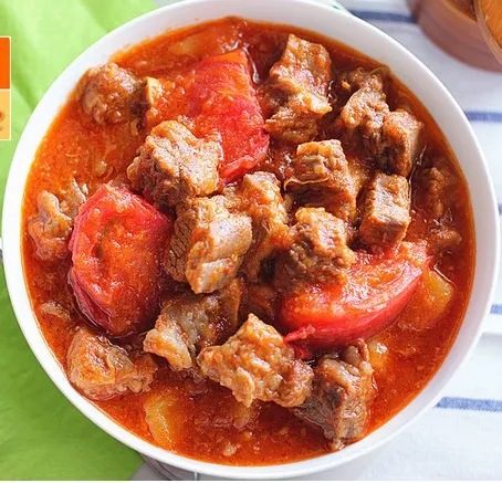Stewed Beef Brisket with Tomato