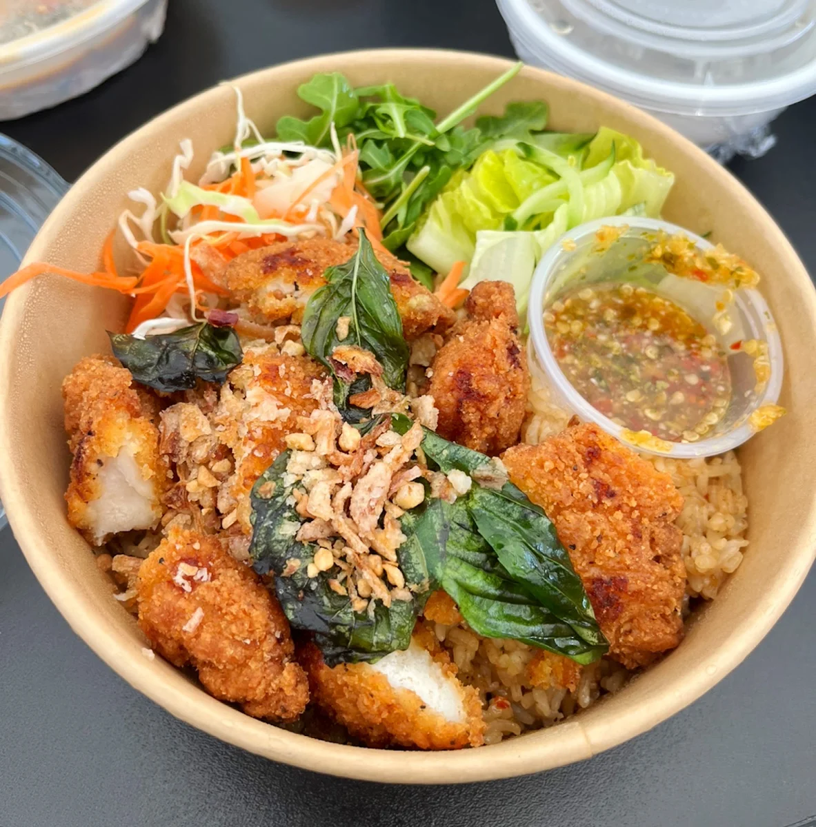 Basil Fried Rice Chicken
