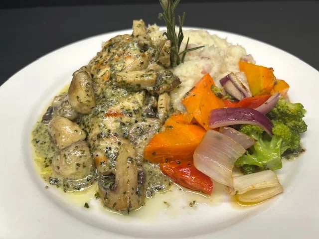 Basil Mushroom Chicken