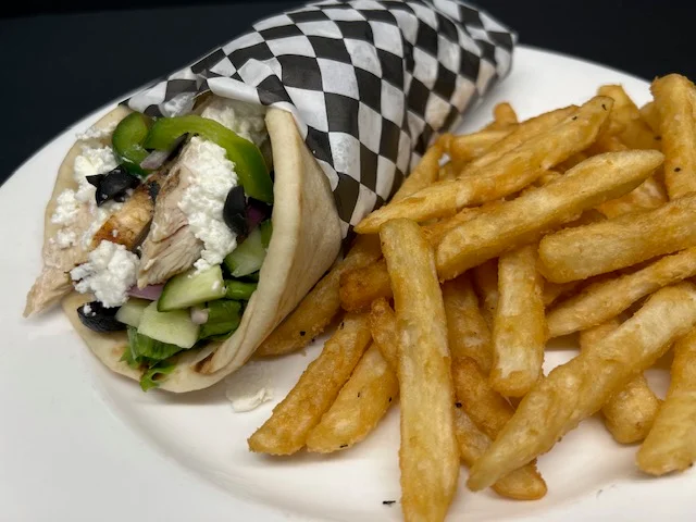 Greek Chicken Pita