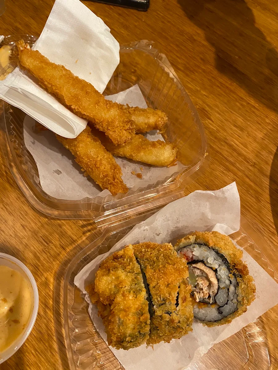 Dragon Eyes and Tempura Shrimps