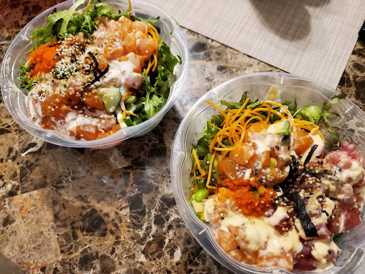 Tuna and Salmon Poke Bowl