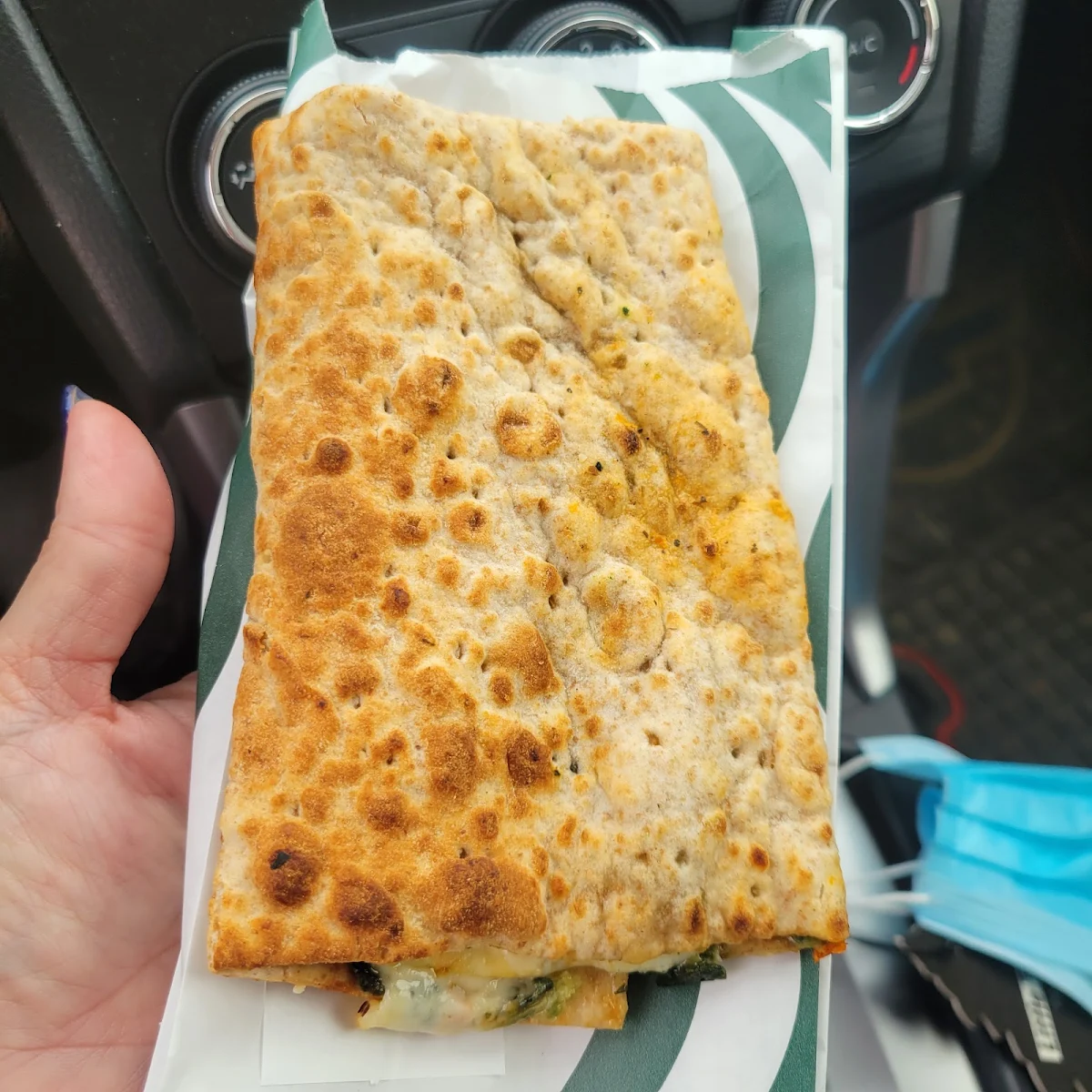 Egg White Spinach Feta Wraps