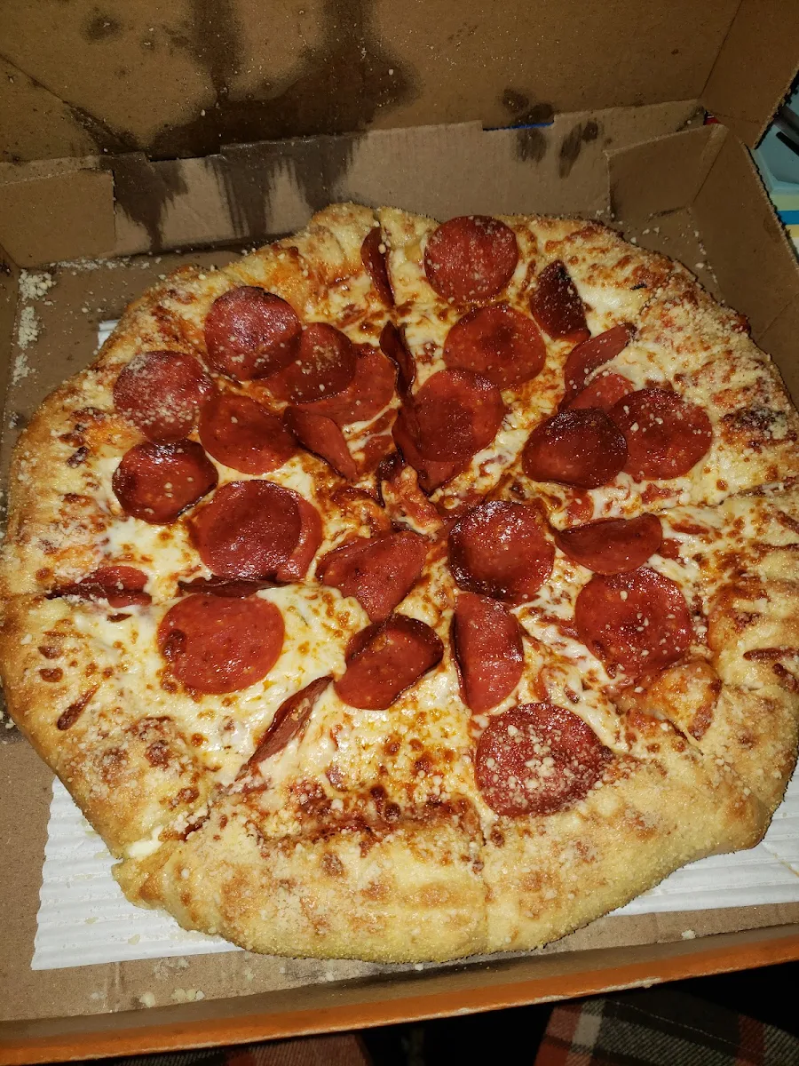 Suffed Crust Pepperoni Pizza