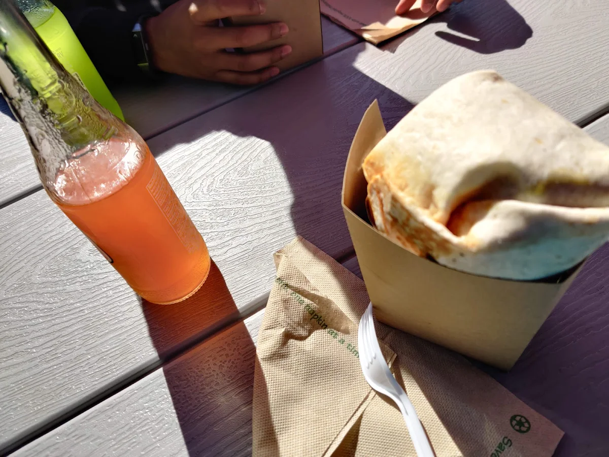 Veg Fajita Burrito