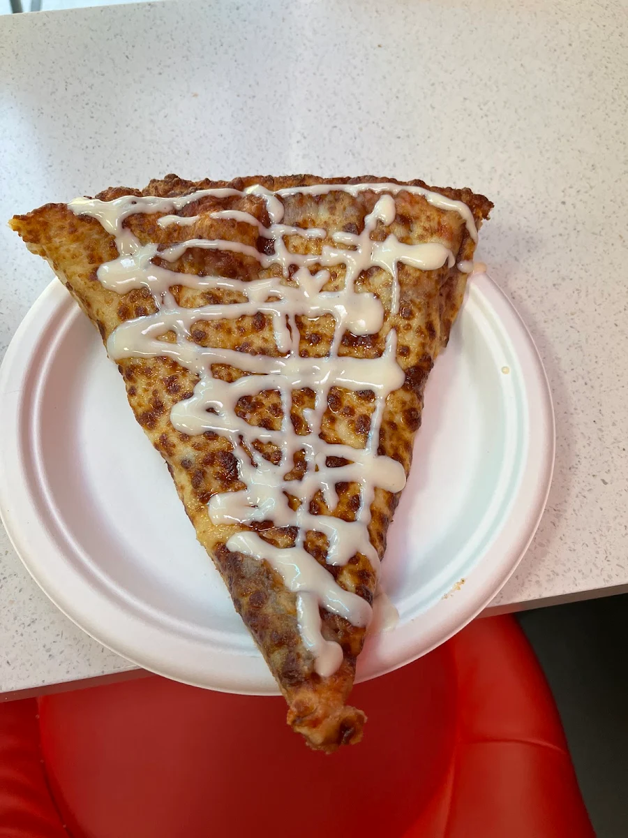 Pepperoni Slice with Donair Sauce