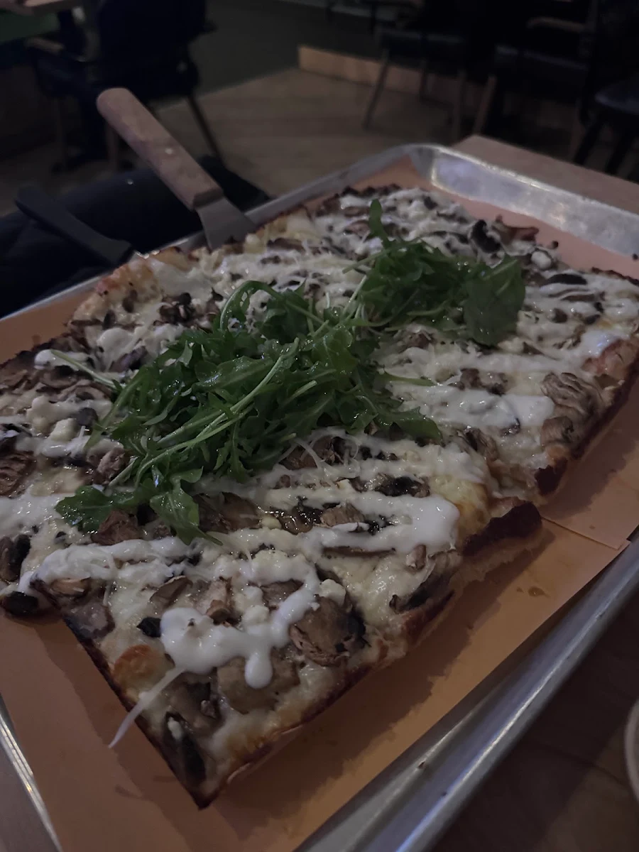 Mushroom Pizza