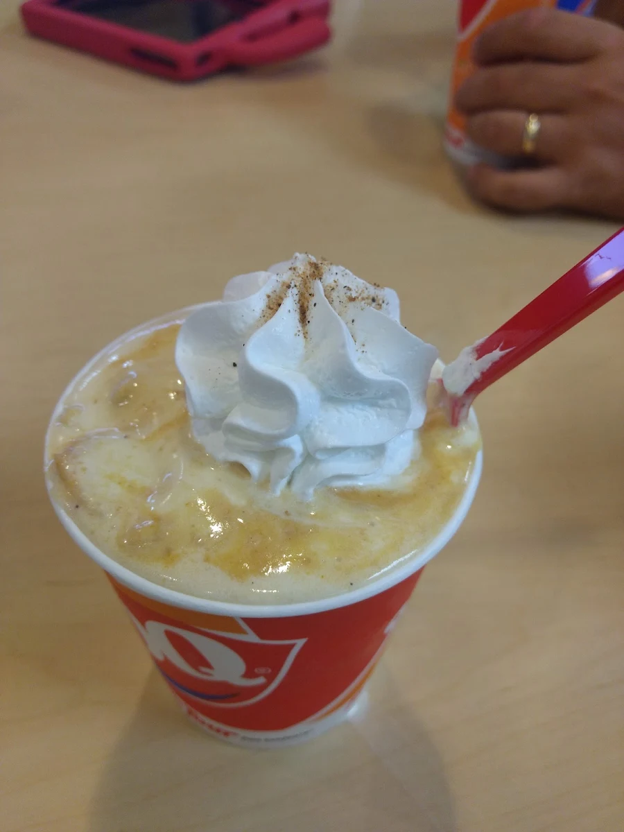 Pumpkin Pie Blizzard, Dairy Queen Grill & Chill