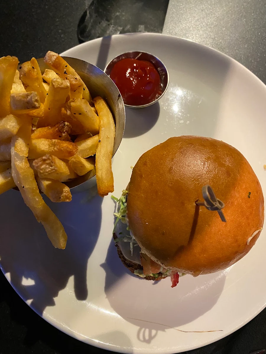 Burger and Fries