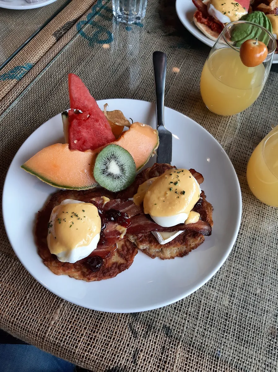 Latke Eggs Benedict