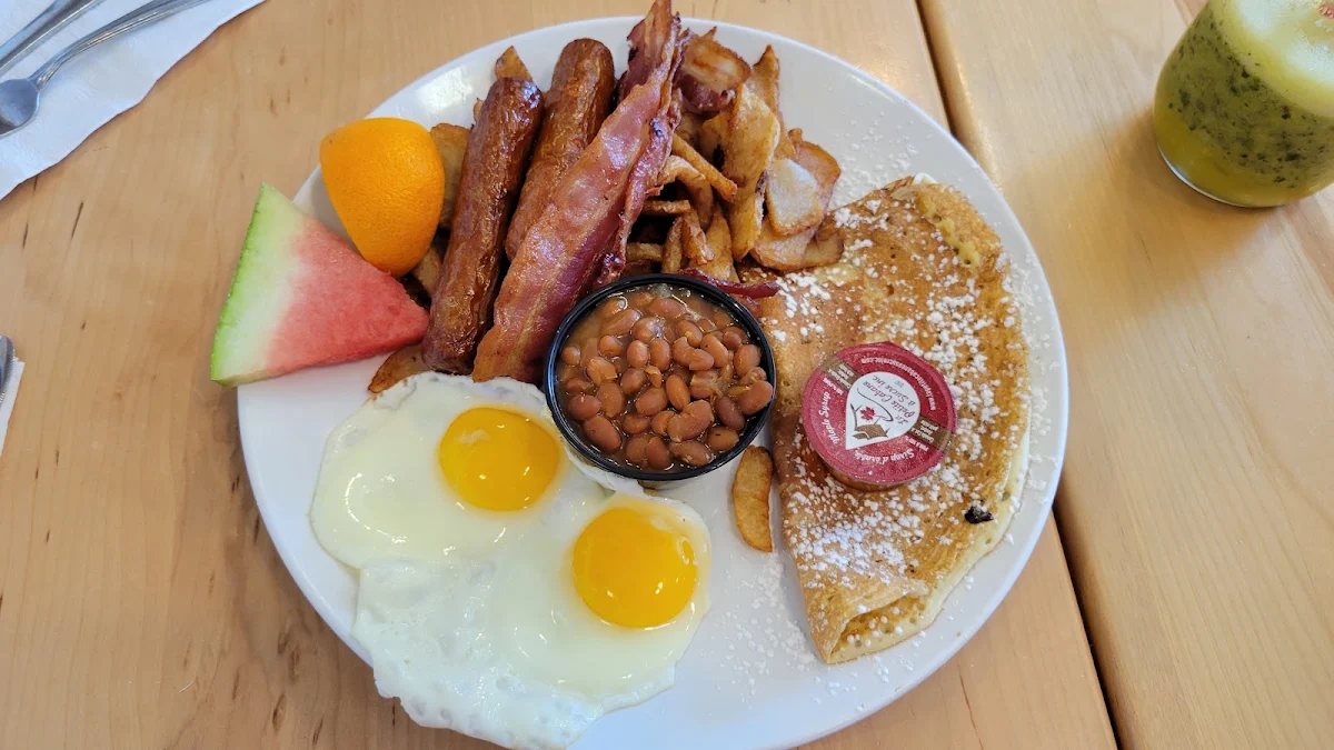Eggs Bacon Sausage Ham