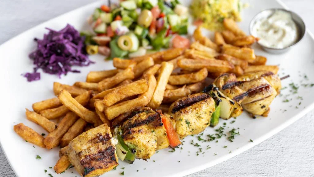 Assiette Shish Tawook