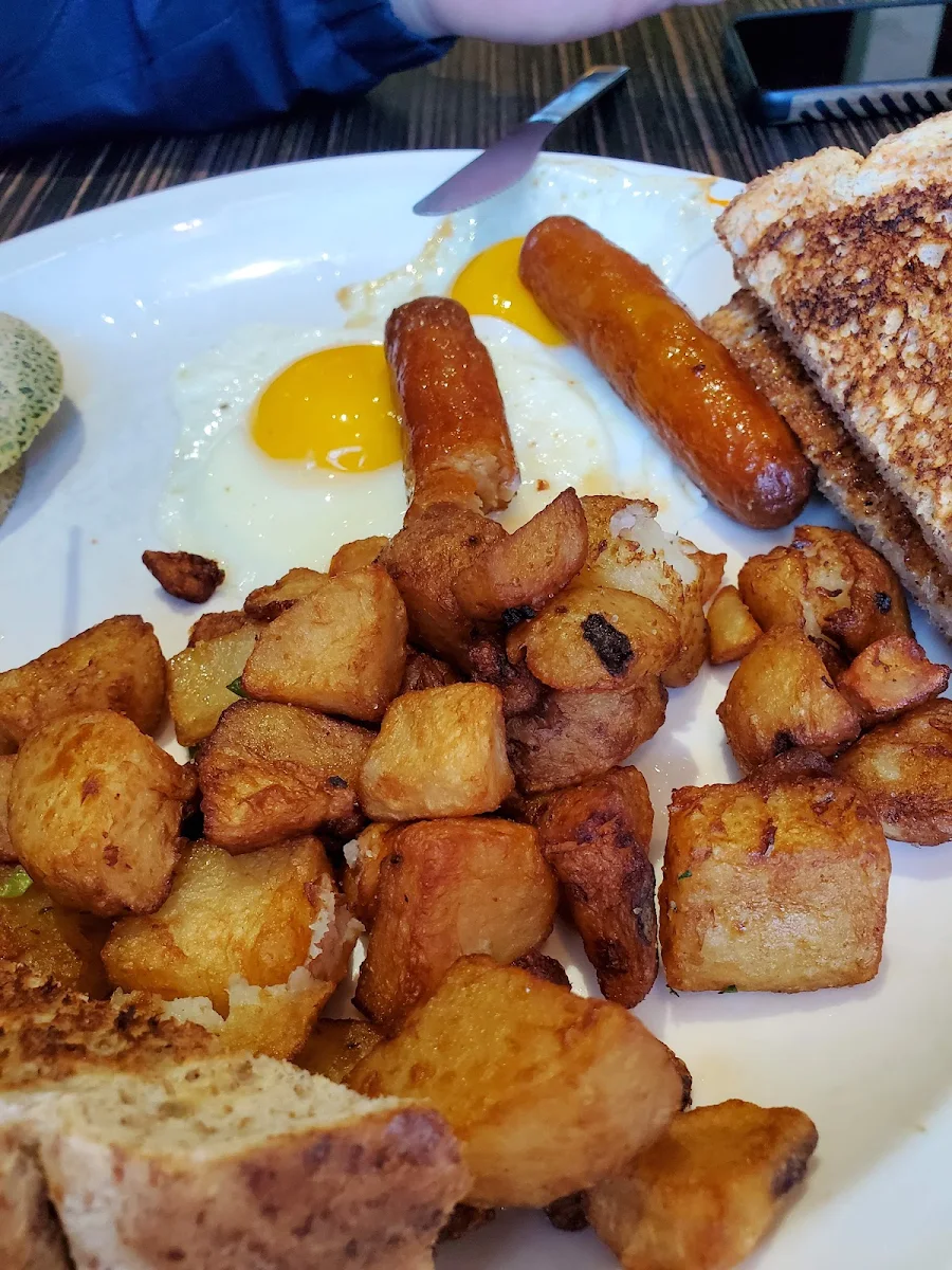 Two Eggs with Sausage