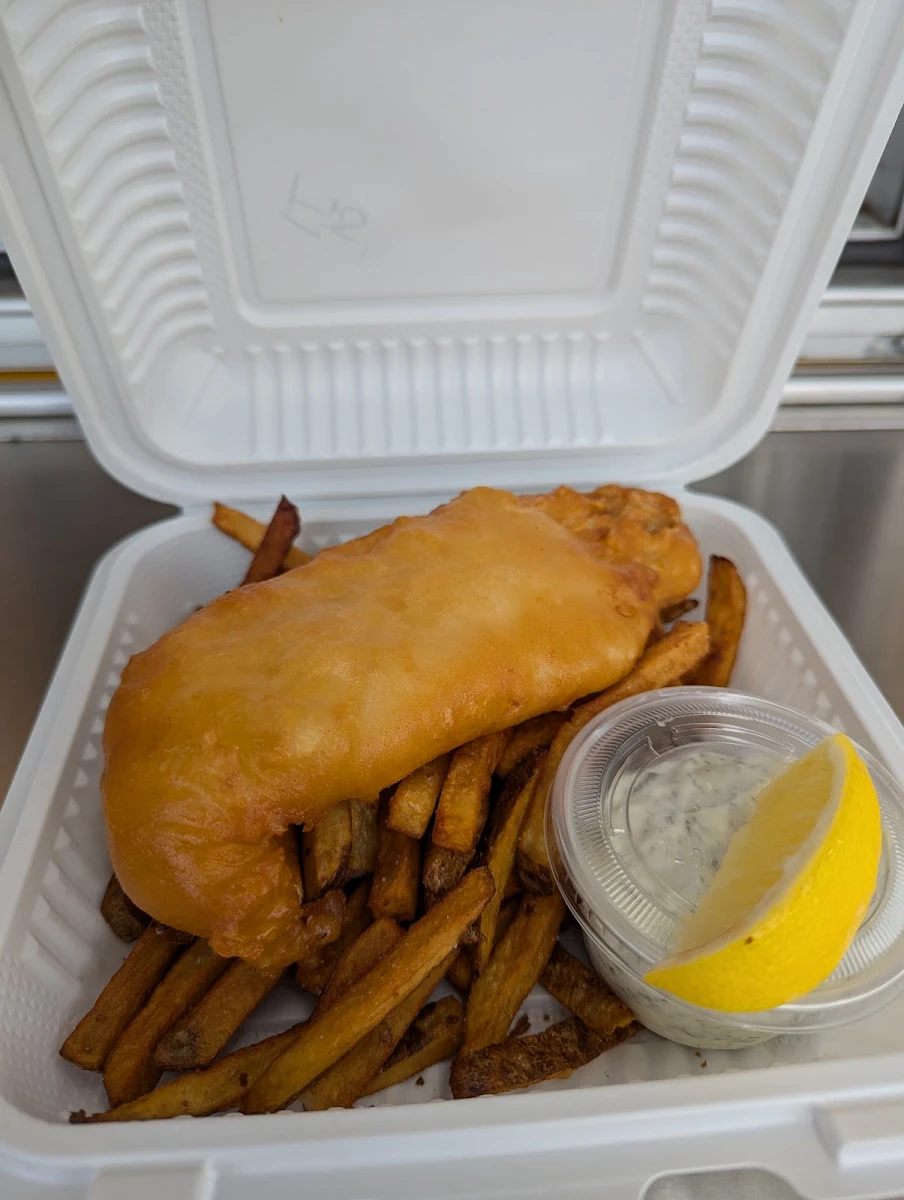 Hand Battered Haddock and Fries