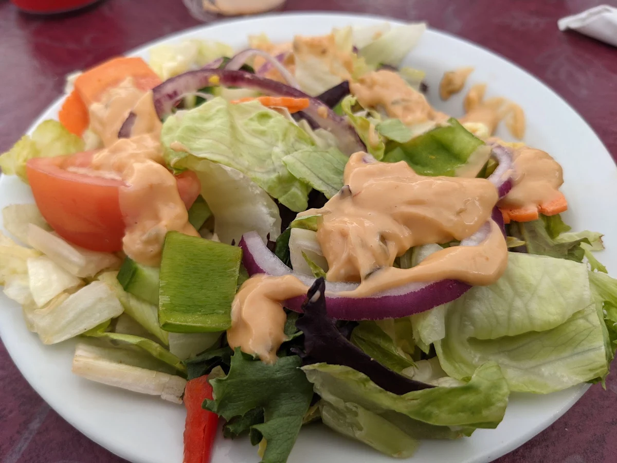 House Salad with Thousand Island Dressing