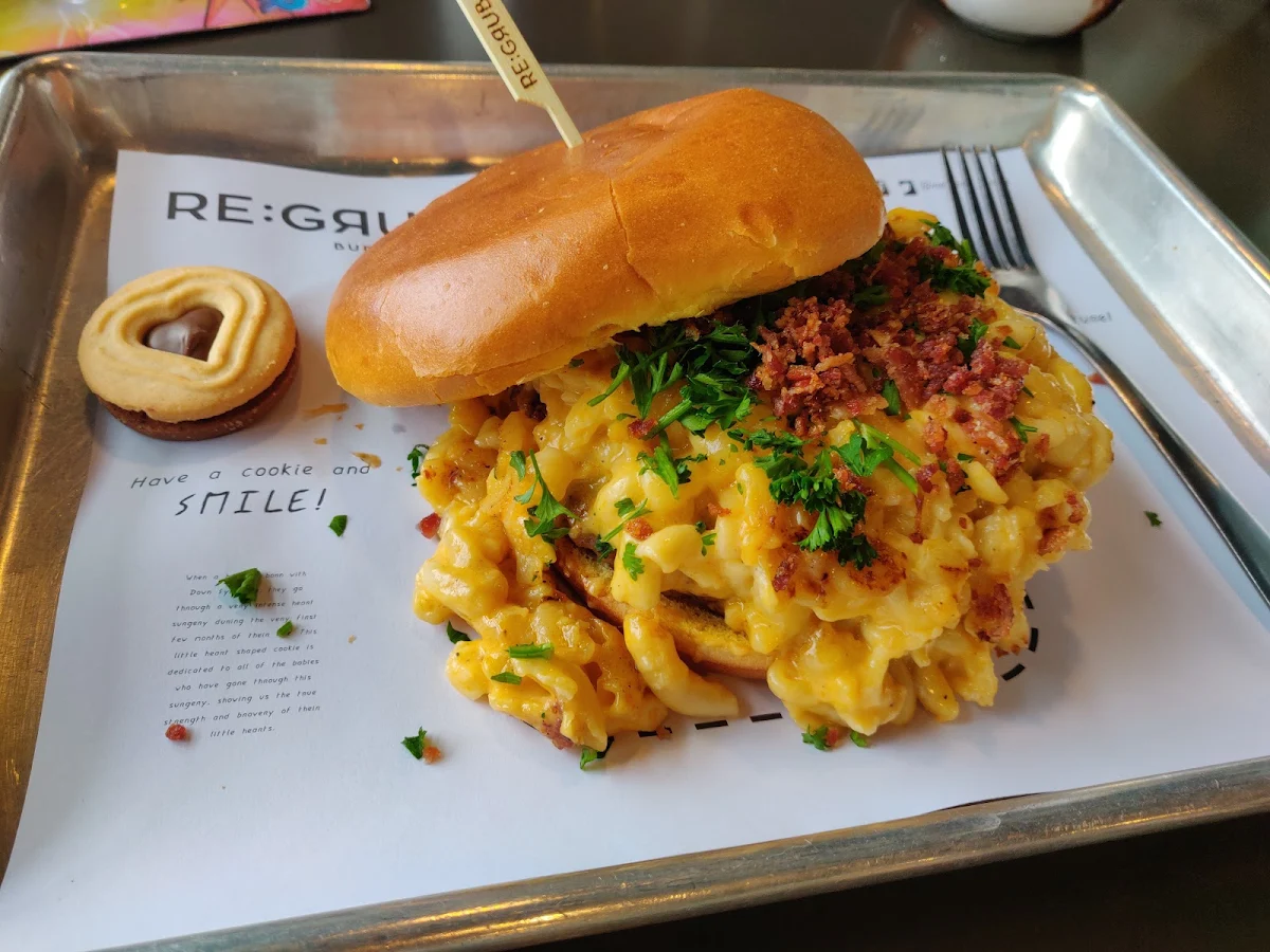 Mac and Cheese Burger