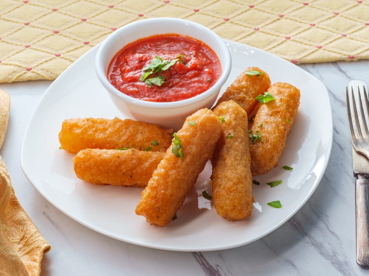 Breaded Mozza Sticks, Fox & Hounds Pub and Brewery