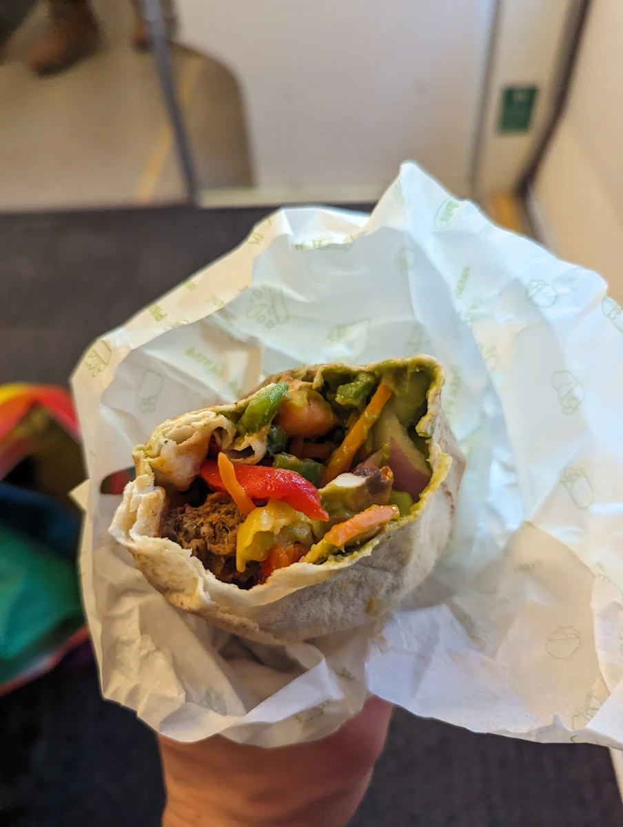 Black Bean Pita
