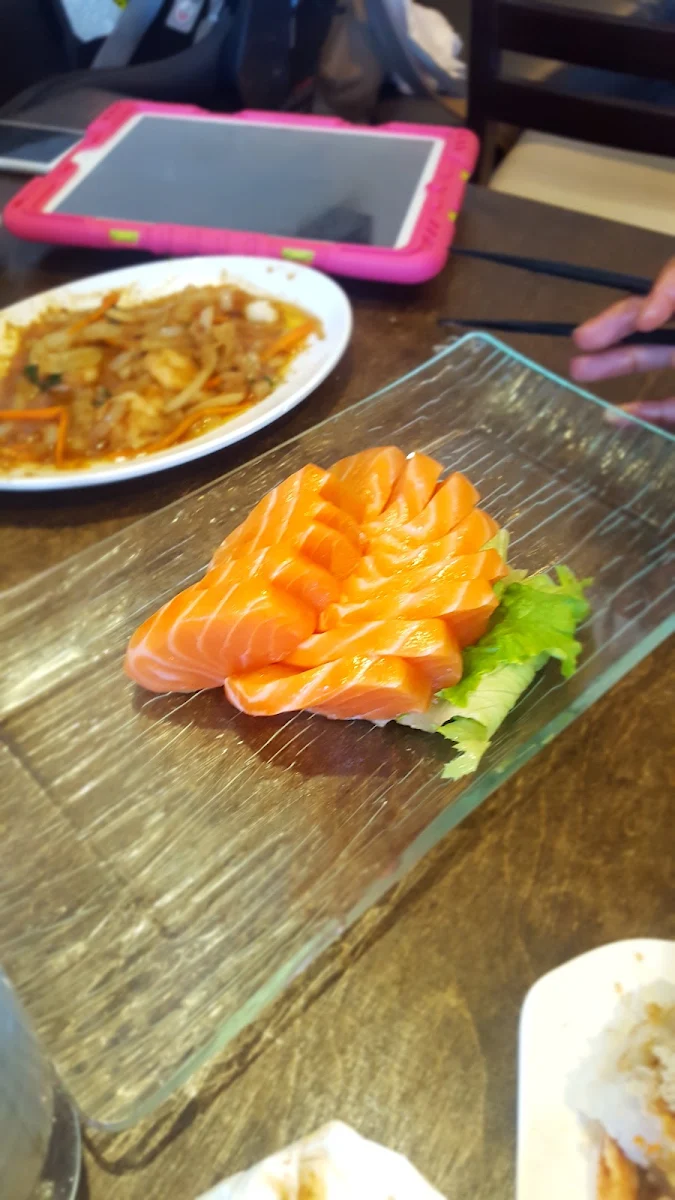 B Salmon Sashimi