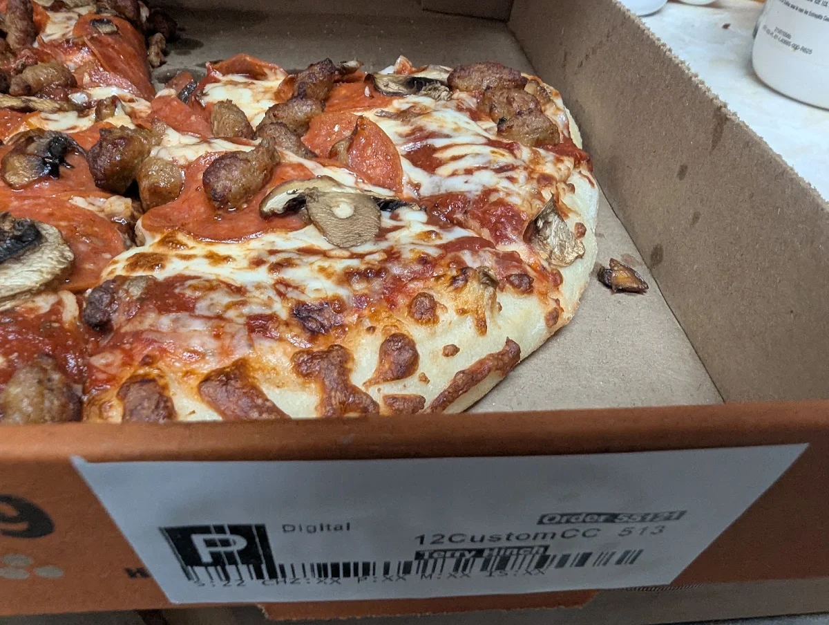 Custom Crazy Crust Pizza Made Wrong