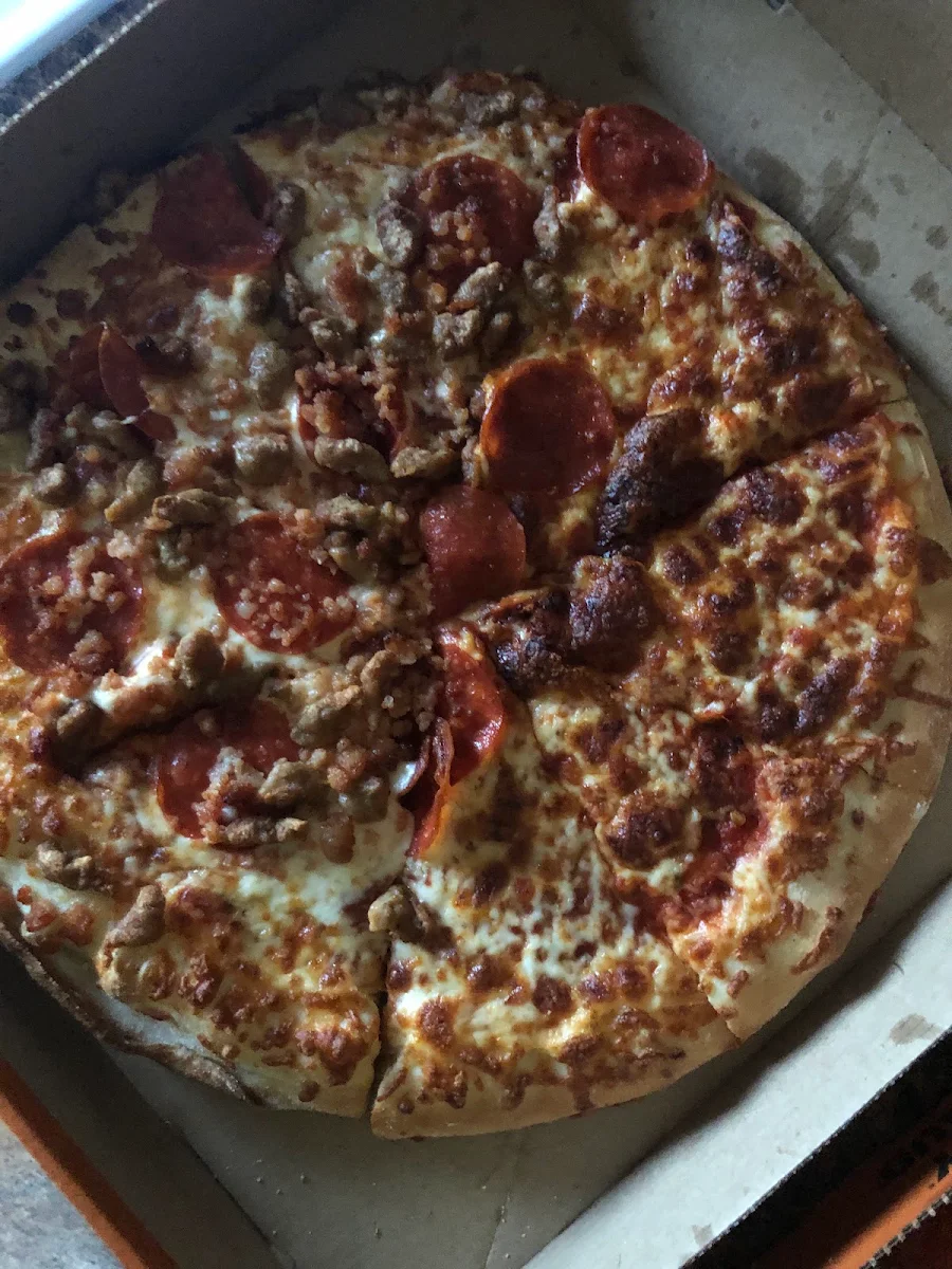 Half Cheese Half Meat Lovers