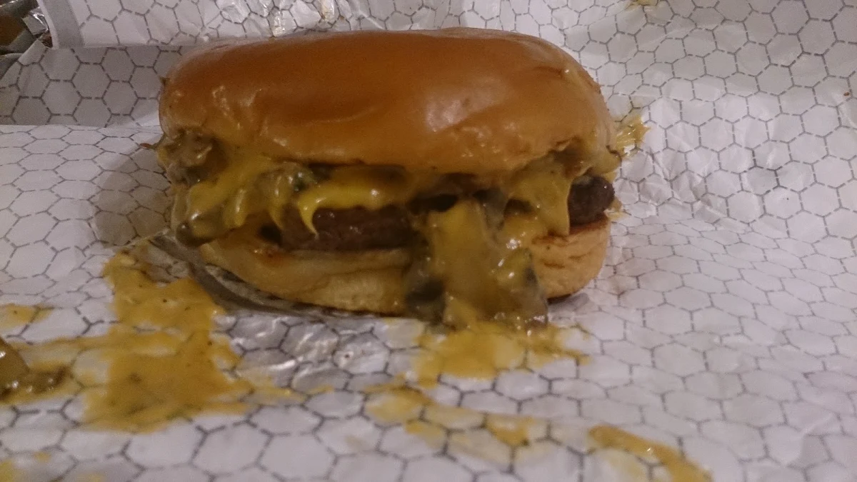 Mushroom Melt Burger