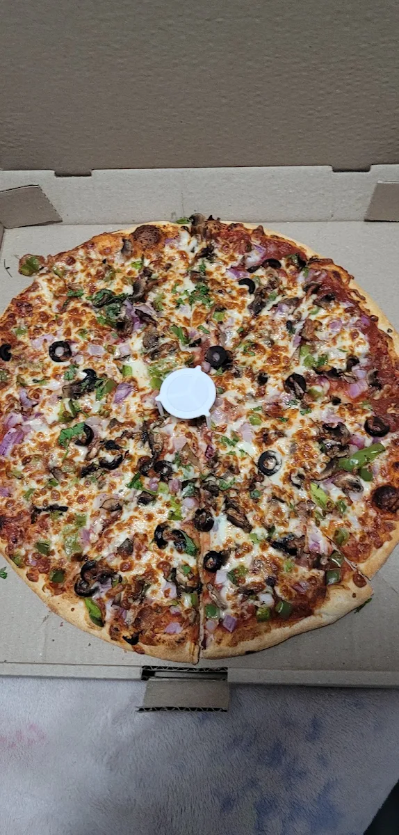 Desi Pizza Tandoori Pizza