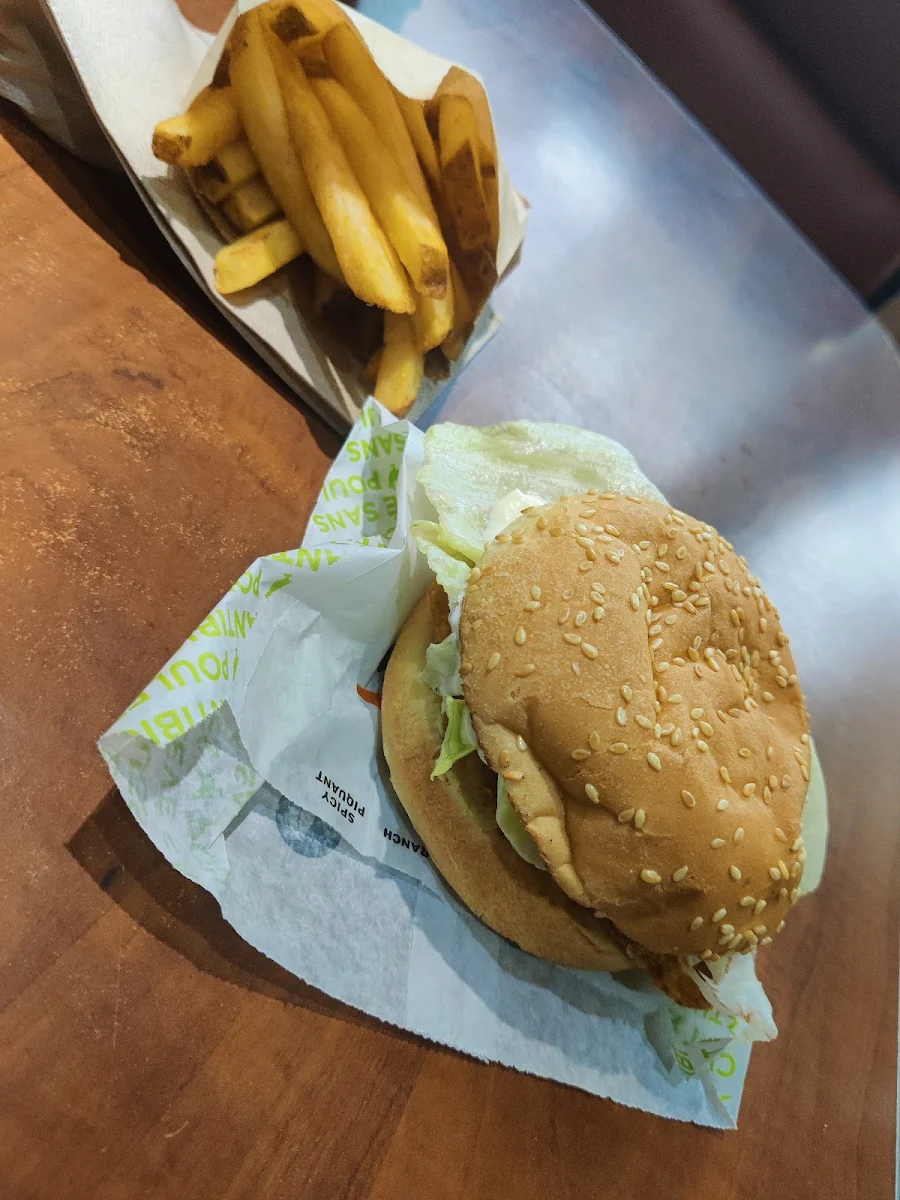 Burger Frites Maison