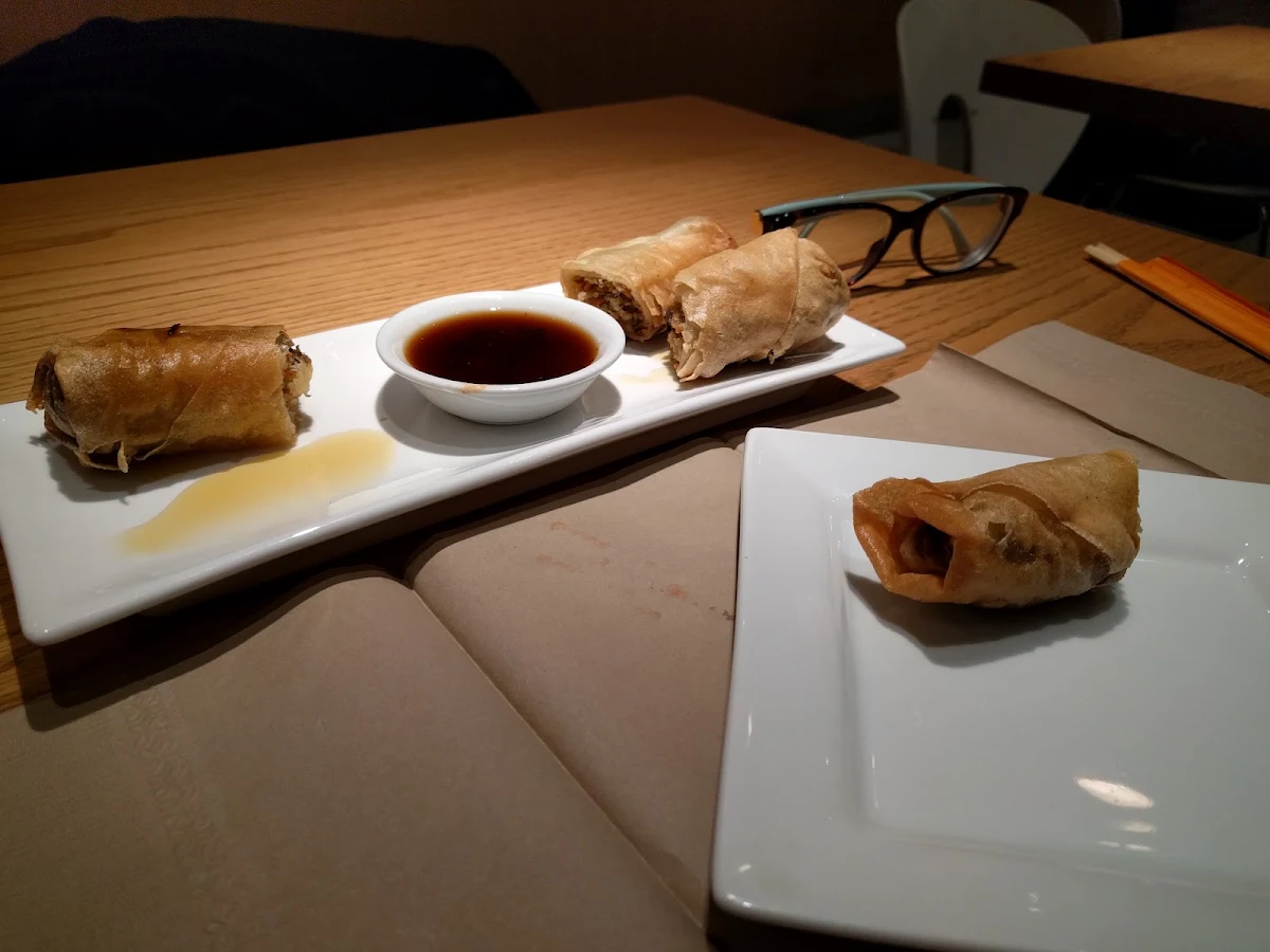 Mushroom Spring Rolls
