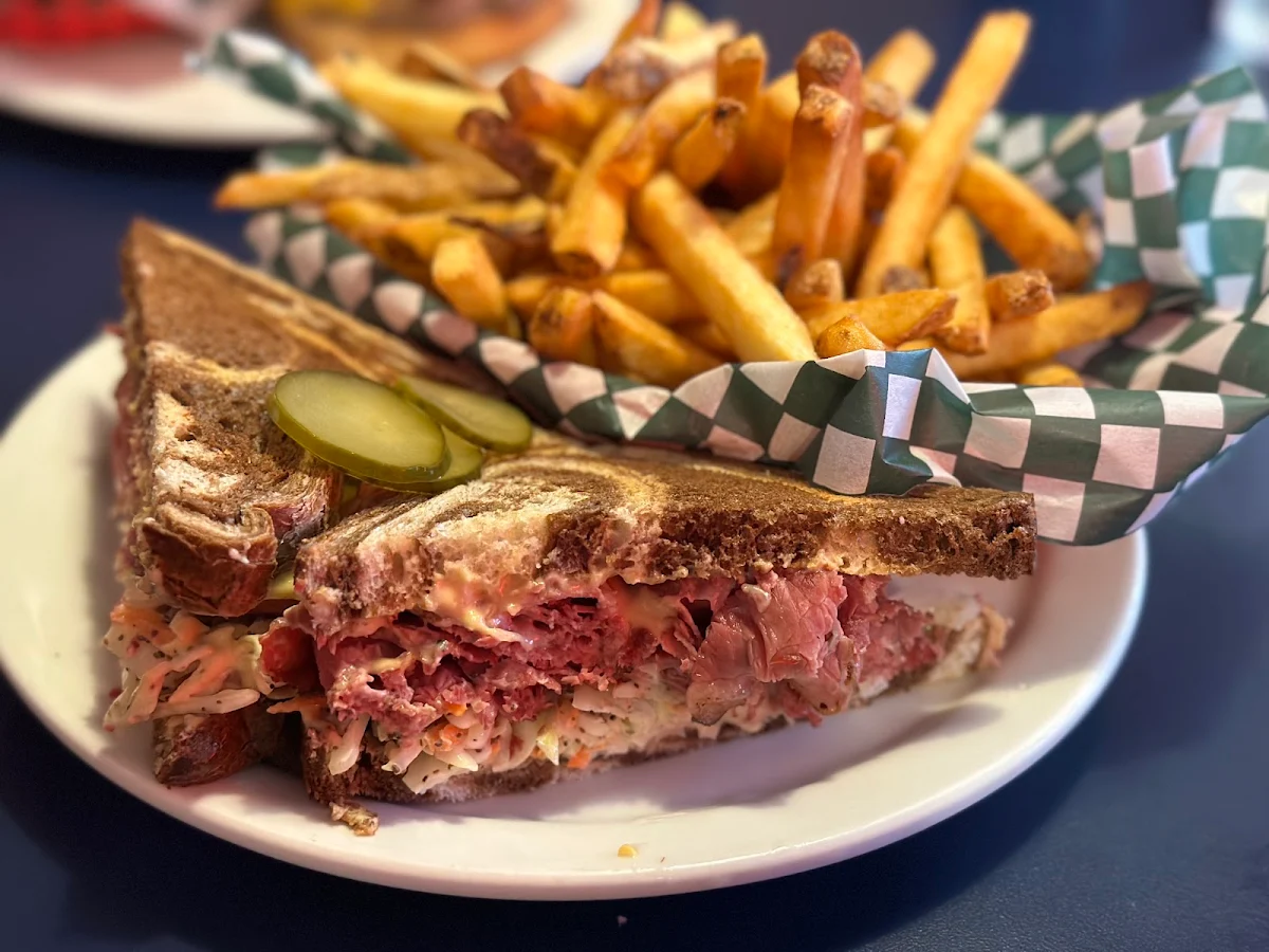 Montreal Smoked Meat Sandwich with Fries