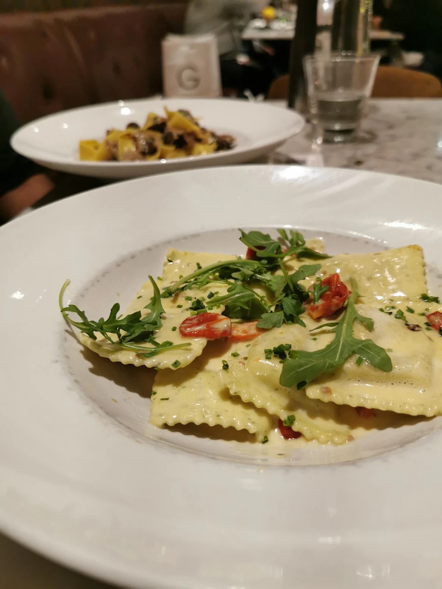 Crab & Lobster Ravioli