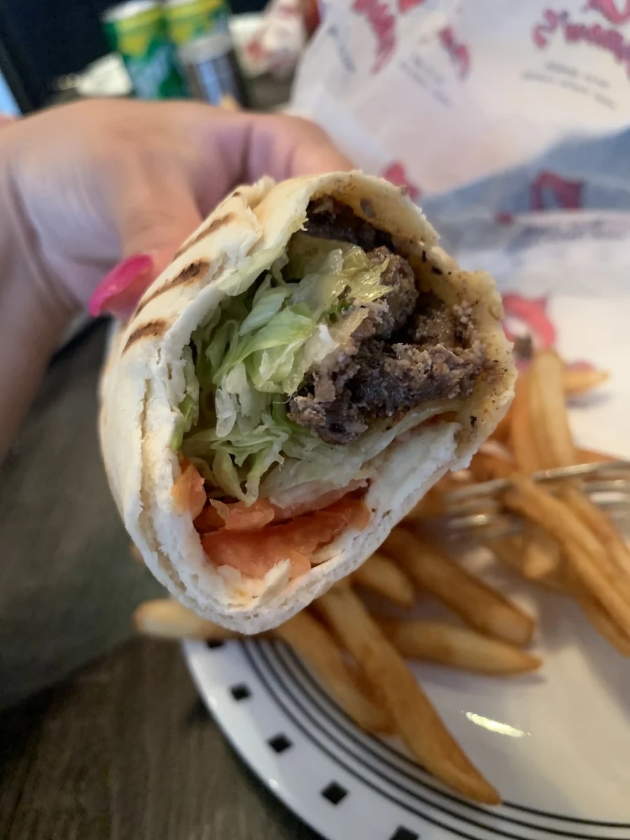 Beef Shawarma Wrap