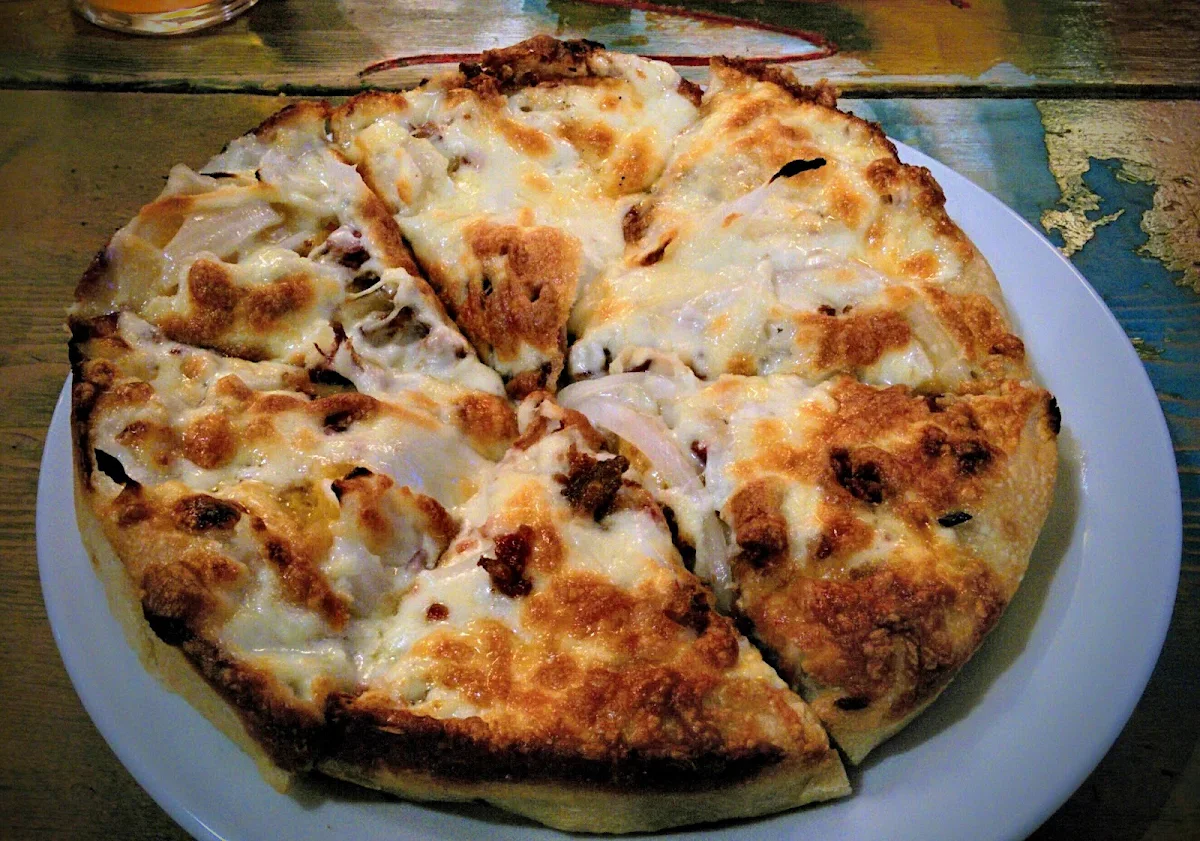 Beef and Mushroom Pizza