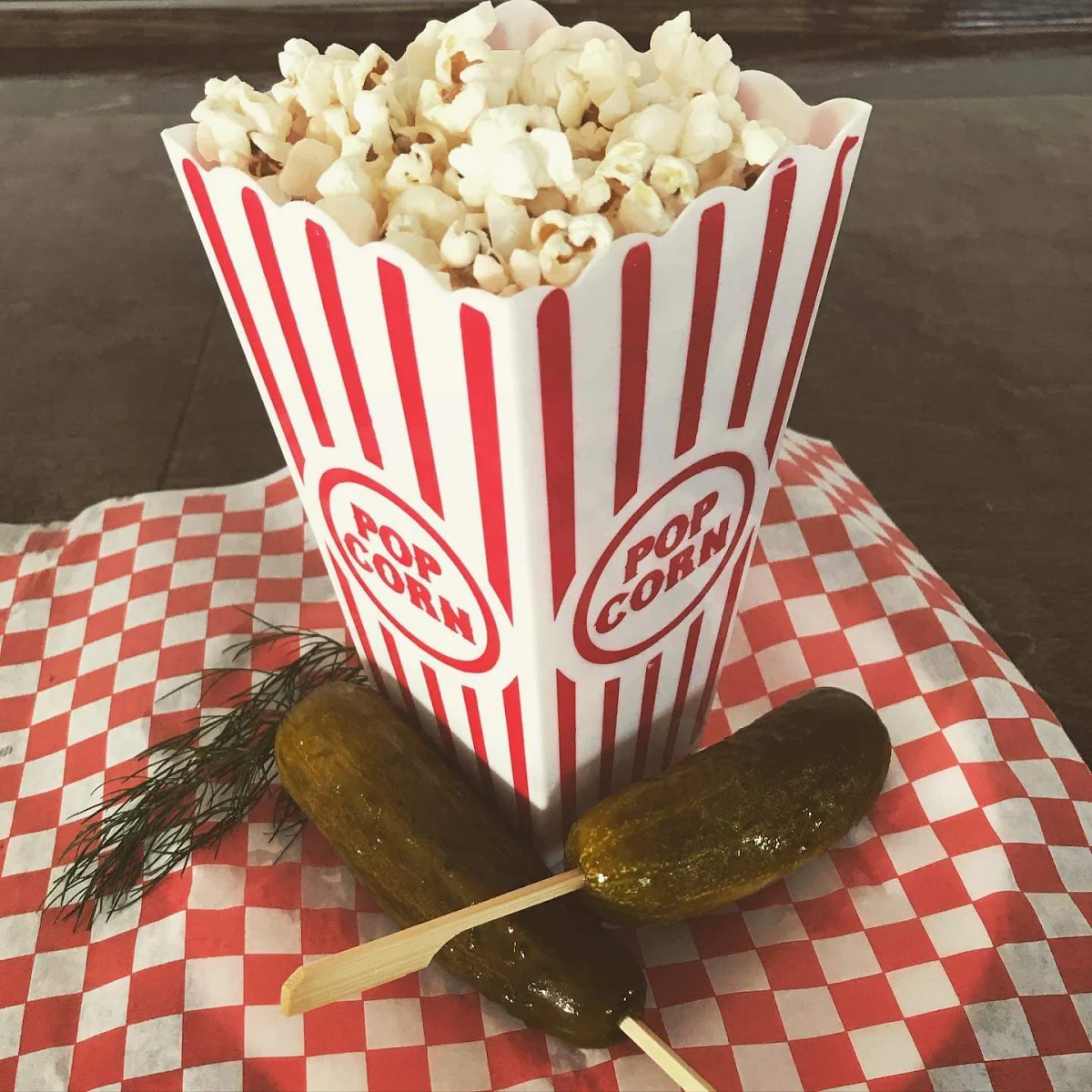 Dill Pickle Popcorn