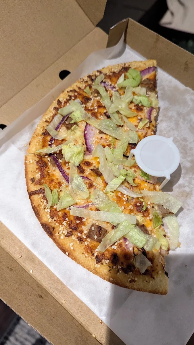 Double Cheeseburger Pizza