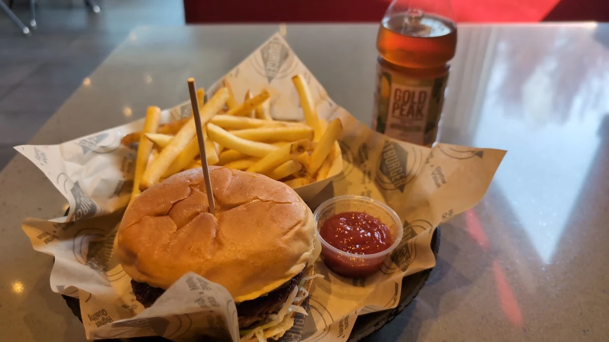 California Burger and Fries