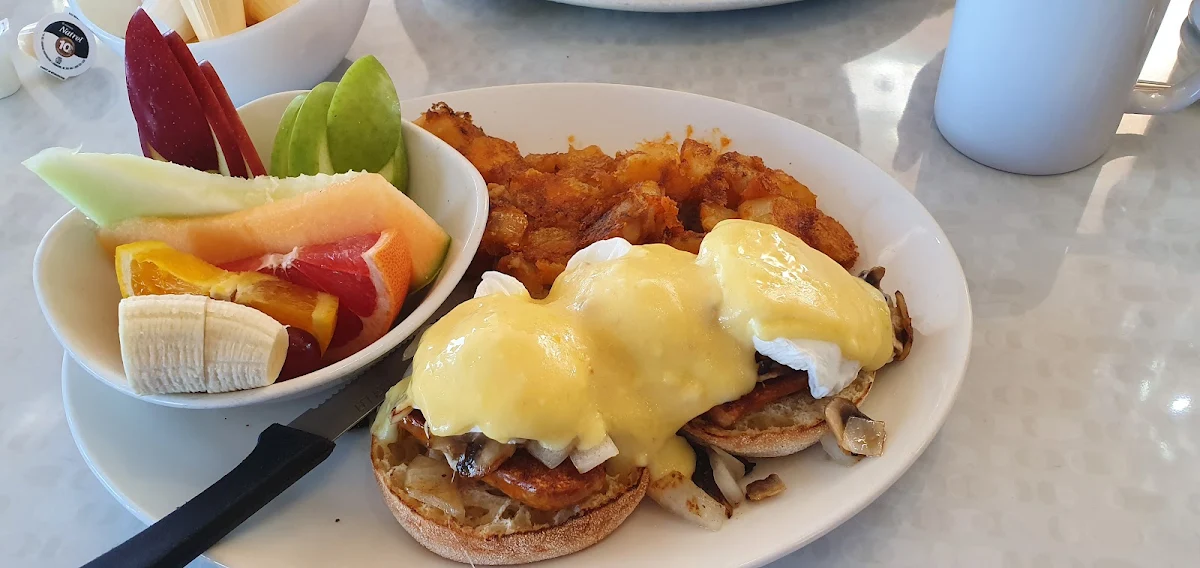 Smoked Salmon Avocado Benny