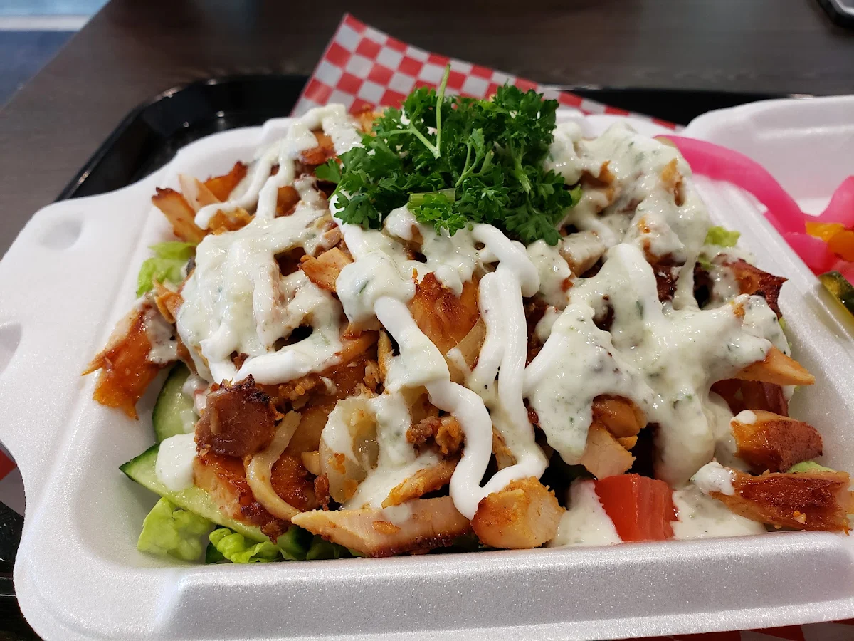 Beef and Chicken Salad Meal