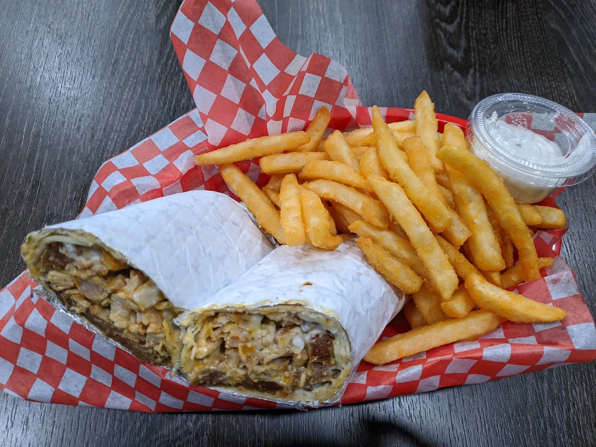 Chicken Shawarma Wrap Combo Customer Favorite