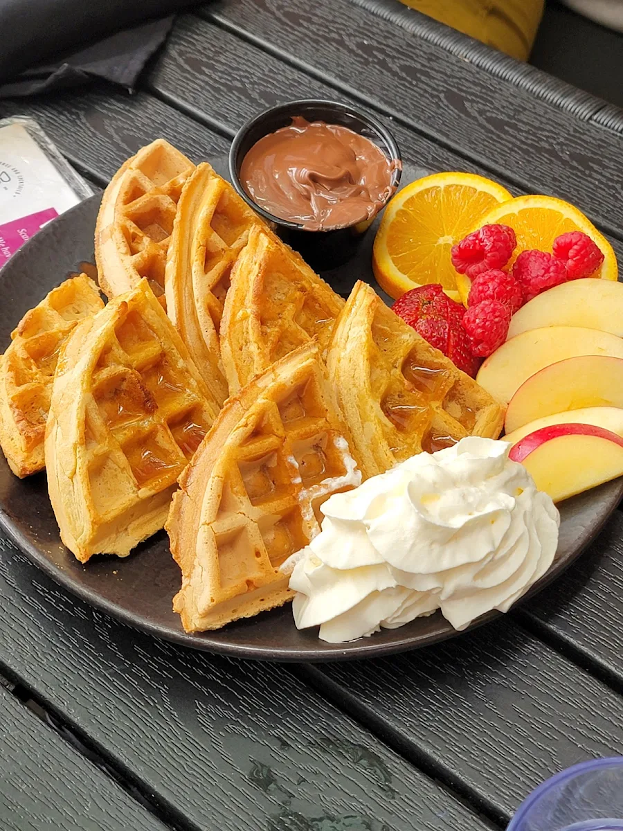Waffles, Back to Brooklyn Restaurant