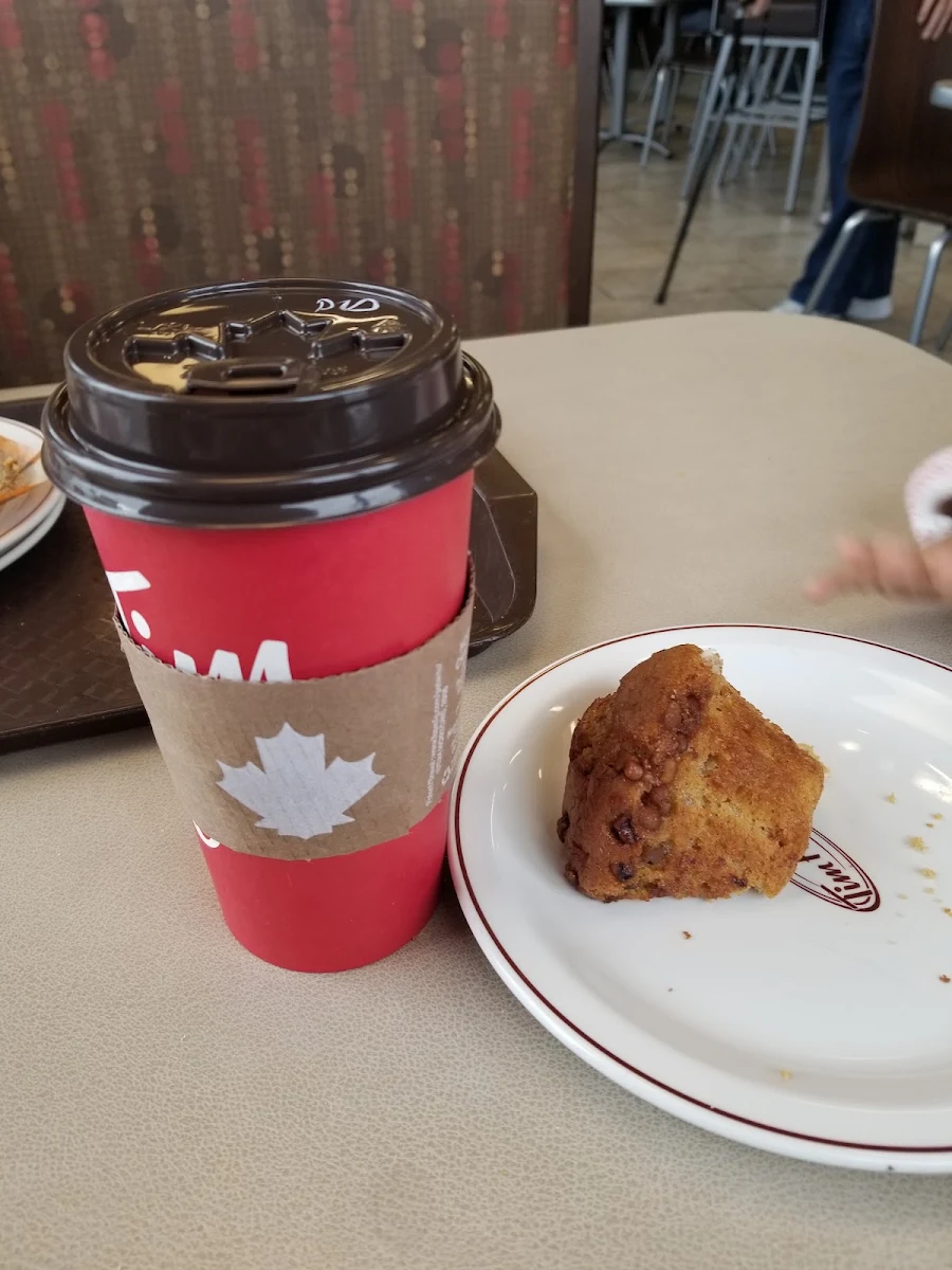 Double Double Coffee and Carrot Muffin