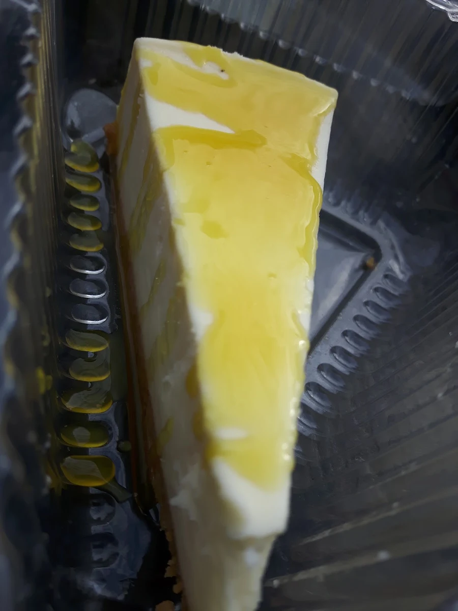 Complimentary Cheesecake Slice