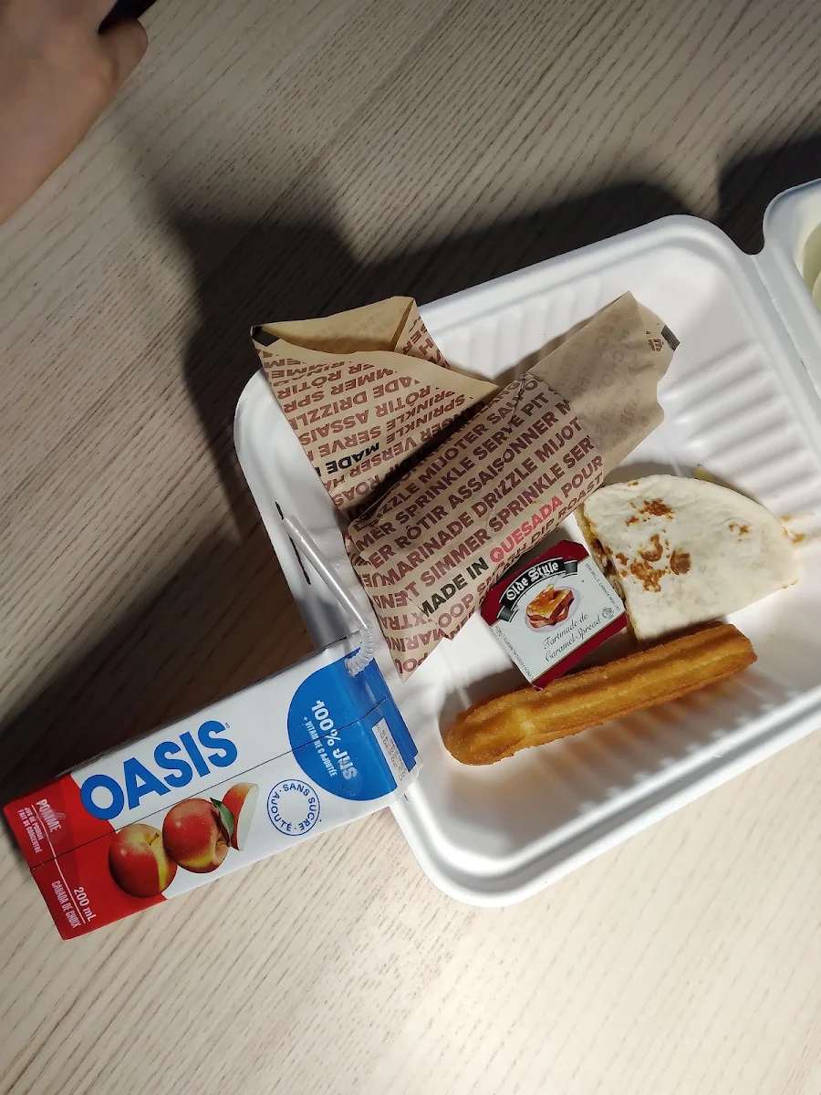 Bean & Cheese Mini Quesadilla, Quesada Burritos & Tacos