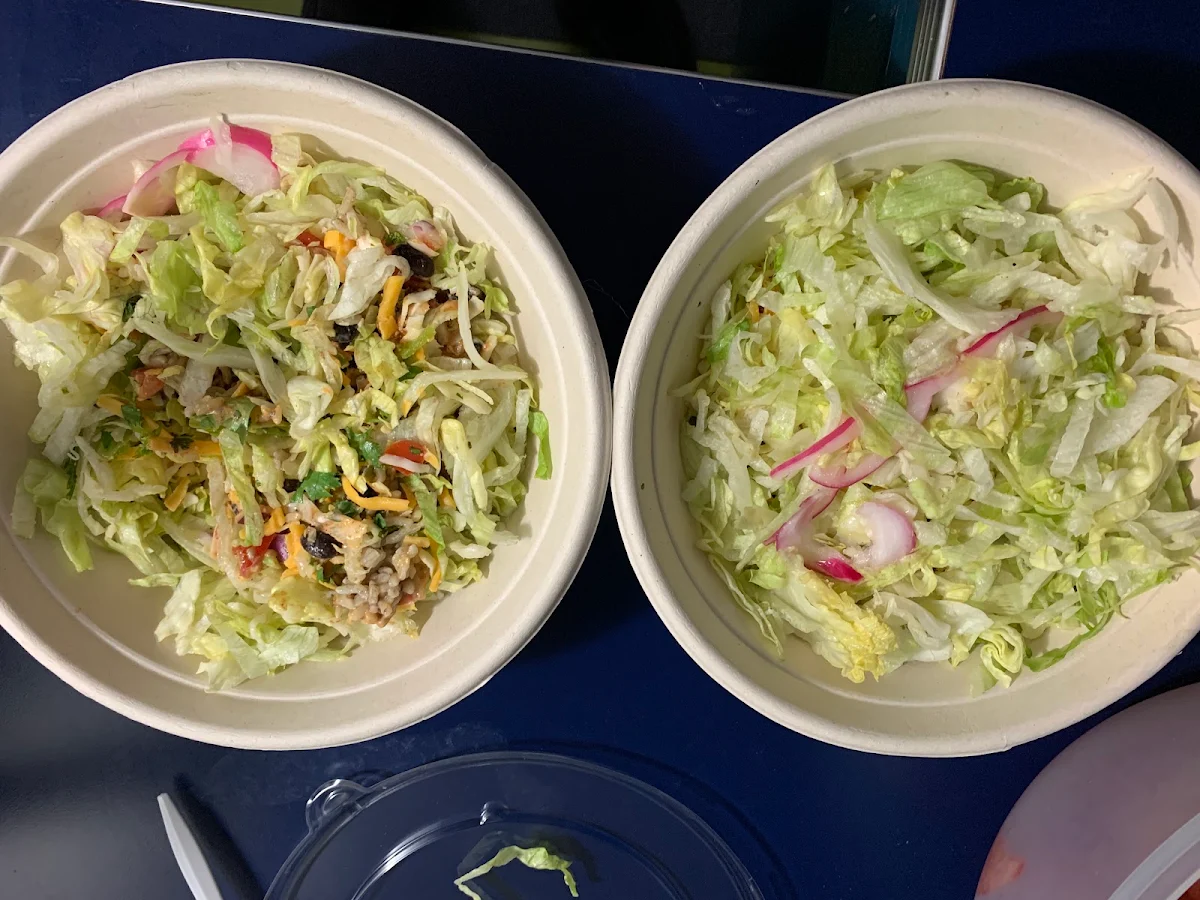 Half Lettuce Iceberg, Quesada Burritos & Tacos
