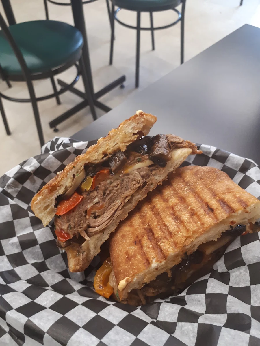 Philly Cheese Steak Panini