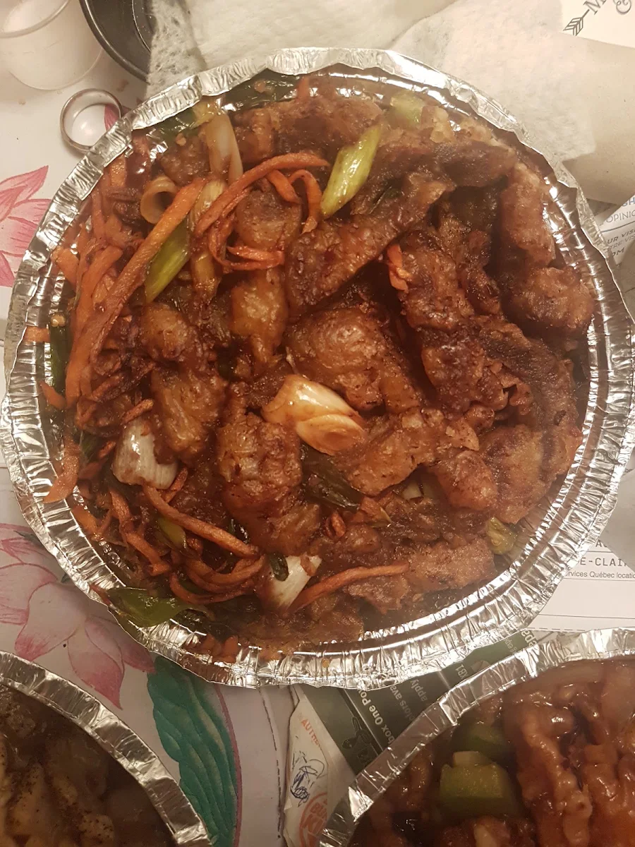 Chili Beef, Peking Garden Restaurant