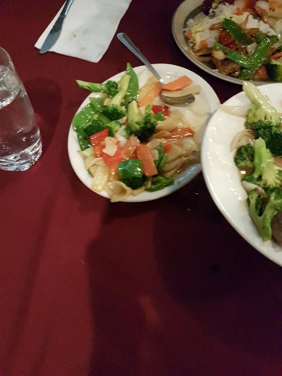 Fried Vegetables, Peking Garden Restaurant