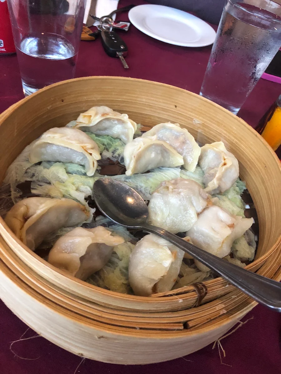 Steamed Dumplings, Peking Garden Restaurant