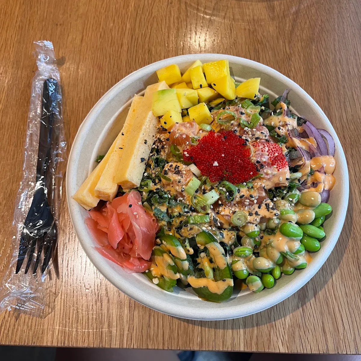 Umami Salmon Poke Bowl